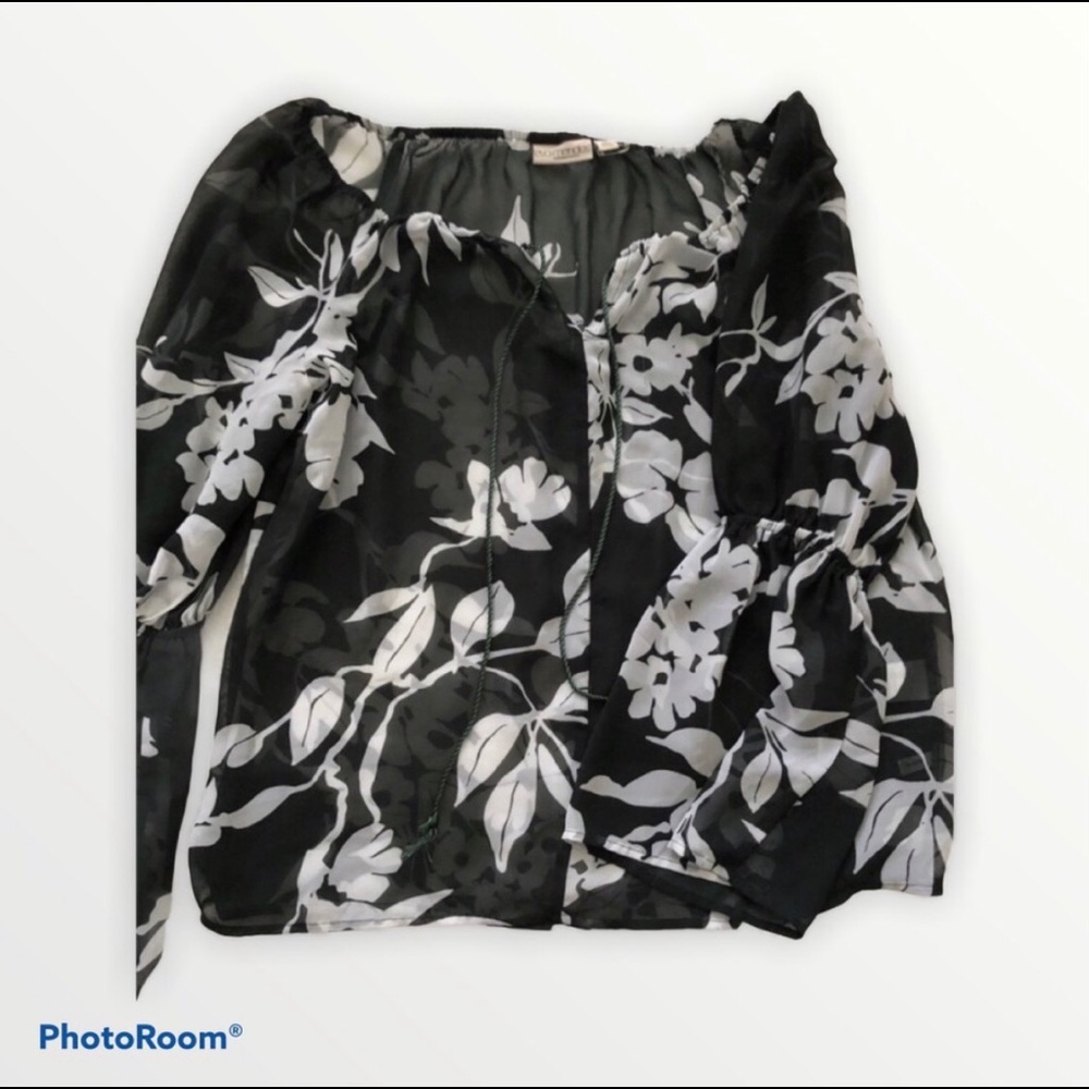 ✨NY&Co Floral Tunic Top XS